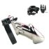 CB-6000 - Luxe peniskooi met slot (chroom)