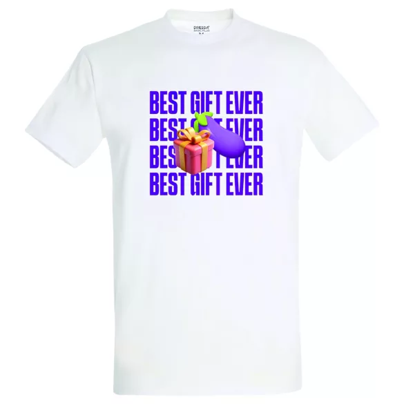 Beste Cadeau Ooit - heren T-shirt (wit)