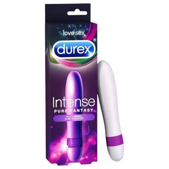 Durex Intense Pure Fantasy - staafvibrator (wit)