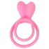 Pulselock Cocktura - konijnenstaartje paar-penisring (roze)