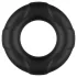 Pulselock Cirkl - siliconen penisring (zwart) - 22 mm