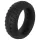 Pulselock Forge - siliconen penisring met bandpatroon (zwart) - 35 mm