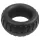 Pulselock Oak - extra dikke siliconen ballenring (zwart) - 40 mm
