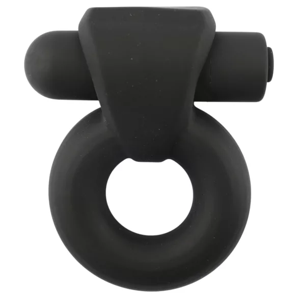 Pulselock Vantr - oplaadbare vibrerende penis- en teeltring (zwart) - 25 mm