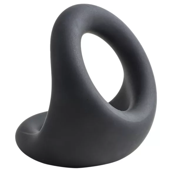 Pulselock Taur - gecontourde penis- en teeltring (zwart)