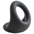 Pulselock Taur - gecontourde penis- en teeltring (zwart)