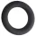 Pulselock Cirkl - siliconen penisring (zwart) - 35 mm