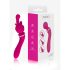Lonely 2in1 – Massager & G-spot vibrator met 3 opzetstukken (roze)