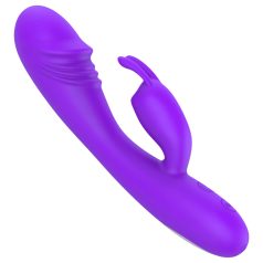 Lonely - oplaadbare G-spot en clitoris vibrator (paars)