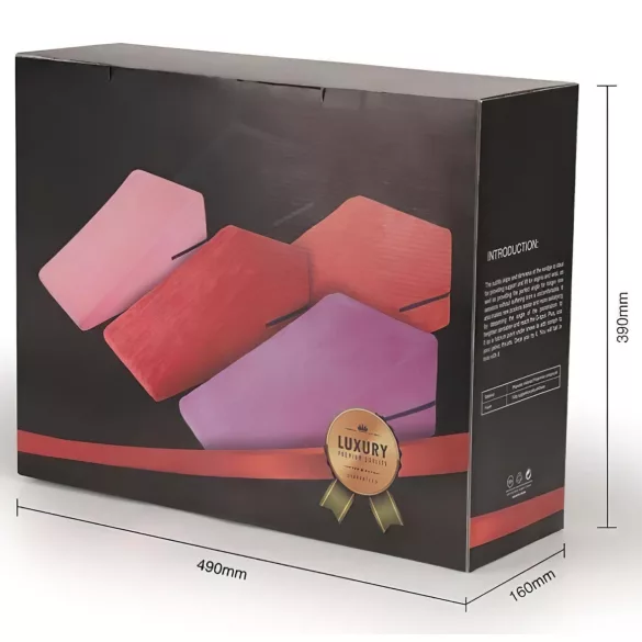 Desirel Magic Pillow - wigvormig sekssierkussen - groot (rood)
