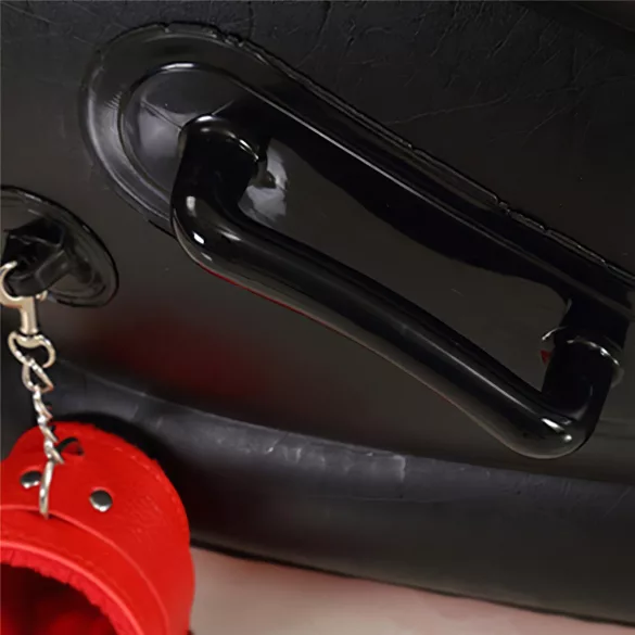 Magic Pillow - Opblaasbaar BDSM seksspeelmeubel - met boeien - groot rood