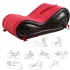 Magic Pillow - Opblaasbaar BDSM seksspeelmeubel - met boeien - groot rood
