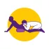 Desirel Magic Pillow - Opblaasbaar sekssieraad / seksspeelkussen met dildo-houder (paars)