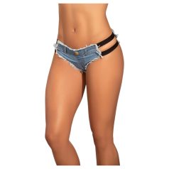 Mapalé - ultra mini short (denim) - L