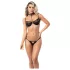 Mapalé - Verleidelijke Lingerie Set met Bandjes (Zwart) - L/XL