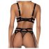 Mapalé - erotische lingerie set (zwart)