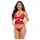Mapalé - 3-delige bh-set (rood)