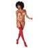 Mapalé - 3-delig bh-set met uitsnijdingen (rood-naturel)