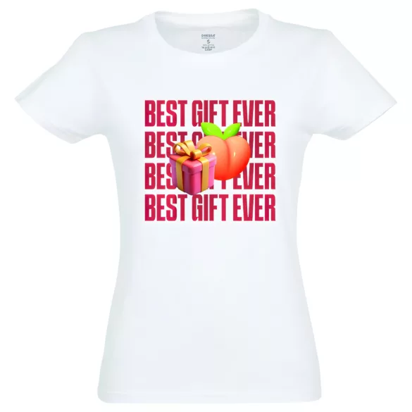 Best Gift Ever - dames t-shirt - wit - XL