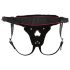 ZADO - Leren harnas voor strap-on (zwart) - S-L