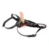 ZADO - leren broekje voor opzetdildo voor BDSM (zwart, S-L)