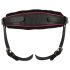 ZADO - Leren harnas voor strap-on (zwart) - S-L