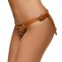 ZADO - bruine leren harnas voor strap-ons - L/XL