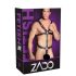 ZADO - Leren mannen bodyharnas - zwart (S-L)