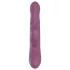 Funny Me Rabbit Bunny - oplaadbare, stotende vibrator met clitorisstimulator (paars)