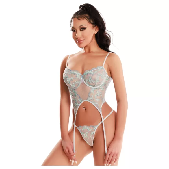 JSY 036 - erotische lingerieset (blauw)