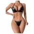 JSY 057 - erotisch lingeriesetje - zwart (L-XL)