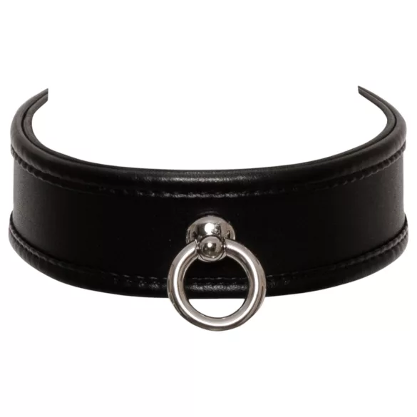 ZADO - leren halsband - zwart