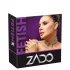 ZADO - halsband met ketting - staal - zilver