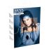 ZADO - Leren halsband met boeien (zwart)