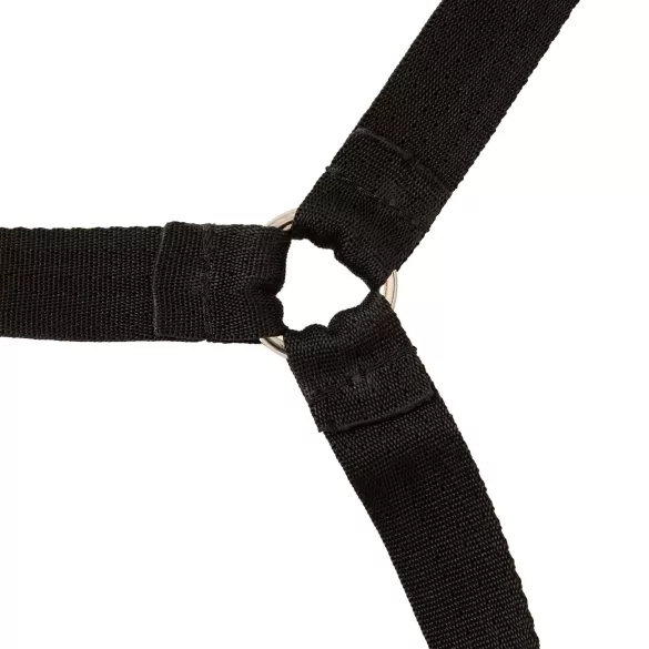 ZADO - bondage set voor aan bed - leer - zwart