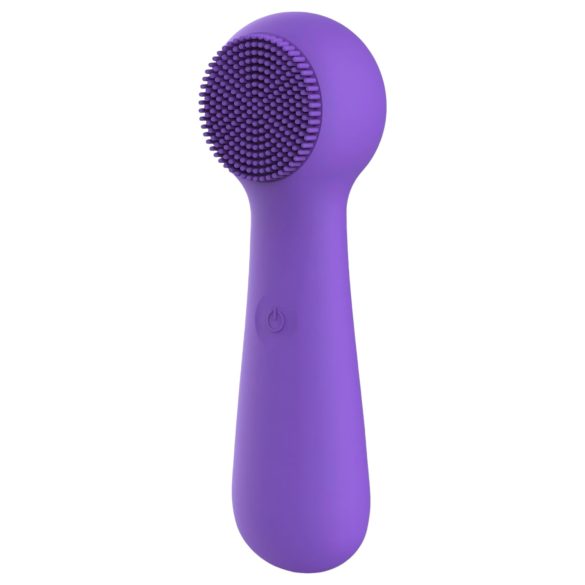 FaceClean - oplaadbaar, waterdicht gezichtsmassageapparaat (paars)