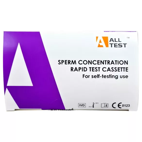 Alltest sneltest voor spermaconcentratie voor thuisgebruik (2 stuks)