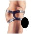 Svenjoyment - harnas met penisenring (zwart) - M/L
