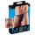 Zwarte heren mini-string