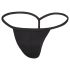 Zwarte heren mini-string