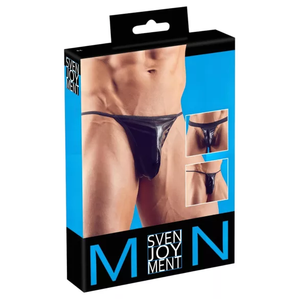 Svenjoyment - heren string set - zwart - 3-delig - S/L
