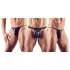 Svenjoyment - heren string set - zwart - 3-delig - S/L