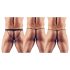 Svenjoyment - heren string set - zwart (3-delig) S-L