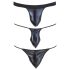 Svenjoyment - heren string set - zwart (3-delig) S-L