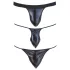 Svenjoyment - heren string set - zwart - 3-delig - S/L