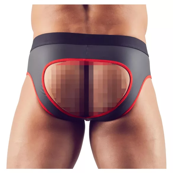 Svenjoyment - open jockstrap - zwart - L
