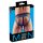 Svenjoyment - Open jock slip (zwart-blauw)