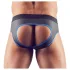 Svenjoyment - open jockstrap - zwart/blauw - L