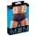 Mannenboxer - transparant - gestreept - zwart - XL