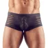 Mannenboxer - transparant - gestreept - zwart - XXL